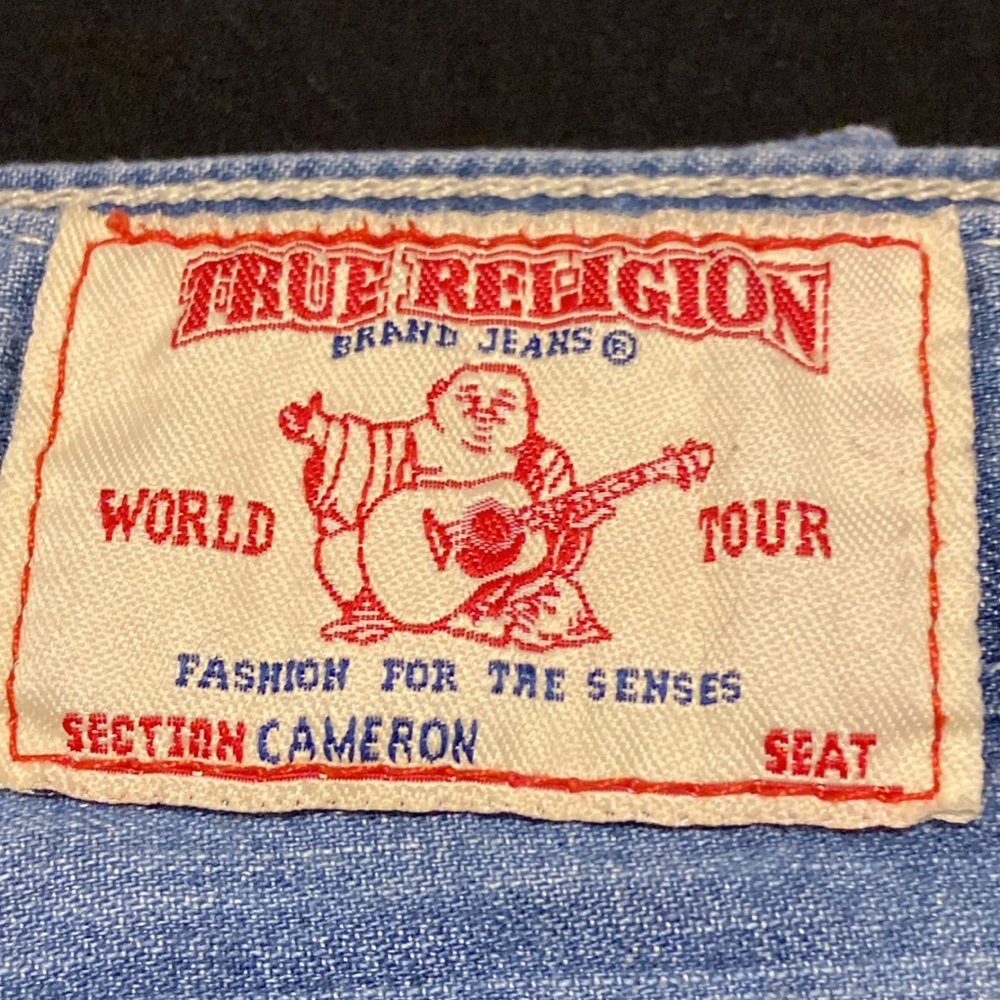 True Religion Cameron Women's Jeans Size 26 Made In USA - Picture 10 of 13